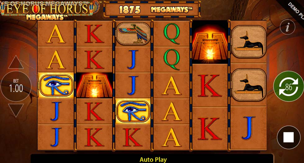 Eye Of Horus Megaways Bonus - -