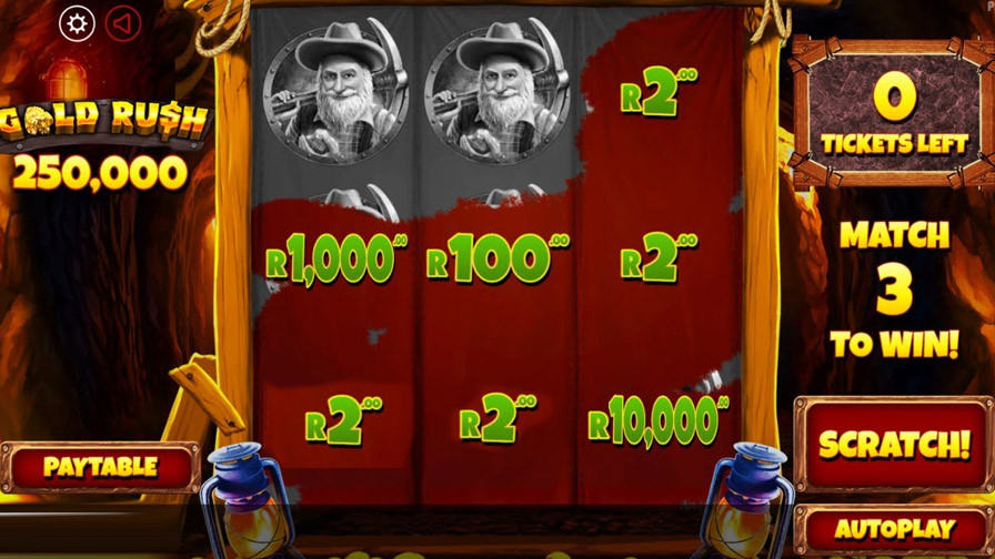 Gold Rush Scratch Slot - -