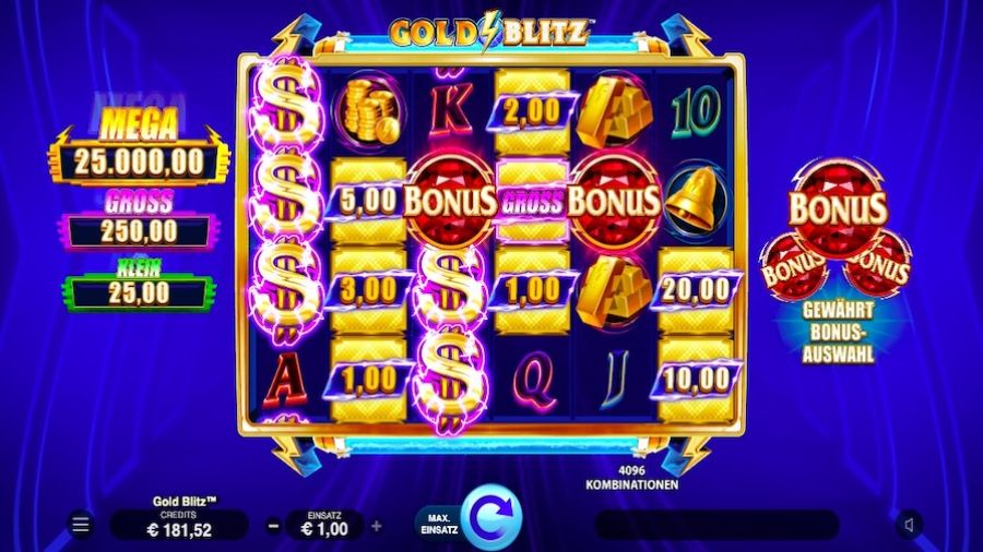 Gold Blitz Slot De - -