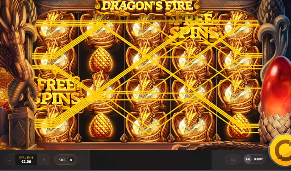 Dragons Fire Free Spins - -